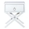 Liberty Furniture 2030WH-AT1922 Liberty Furniture 2030WH-AT1922 East End - 1 Drawer Accent Table - Wirebrushed White