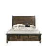 New Classic 00-1334-300 New Classic 00-1334-300 Blue Ridge - 5/0 Queen Bed - Rustic Gray