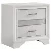 CoasterEveryday 205111KE-S5 Miranda - 5 Piece King Bedroom Set - White