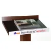 Furniture of America CM-CAT045 Catalia - Book Stand - Dark Oak / Espresso