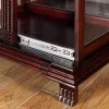 Furniture of America CM-CR134 Tulare - Curio - Dark Cherry
