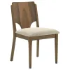 Coaster Fine Furniture 108572 Crestmore - Dining Chair Upholstered Seat (Set of 2) - Walnut