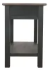 Ashley Furniture T736-4 Tyler Creek - Sofa Table - Grayish Brown / Black