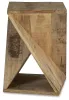 Ashley Furniture A4000510 Zalemont - Accent Table - Distressed Brown