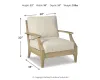 Ashley Furniture P801/835/820(2) Clare View - 3 Pc. - Lounge Set - Beige