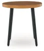 Ashley Furniture P572-706 Horizon Hall - Round End Table - Two-tone Brown