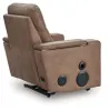 Ashley Furniture PC9022042A Lorrenton - Glider Power Recliner With Audio System - Caramel