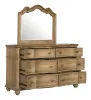 Pulaski Furniture P293-BR-K7 Weston Hills - Dresser With Mirror - Flax Seed