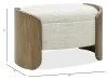 Pulaski Furniture BP432-132 Leeza - Bed Bench - Brown