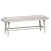 Liberty Furniture 661W-CD-6TRS Liberty Furniture 661W-CD-6TRS Whitney - 6 Piece Trestle Table Set - Antique Linen / Weathered Gray