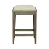 Liberty Furniture 615-OT9001 Americana Farmhouse - Upholstered Console Stool - Dusty Taupe