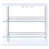CoasterEssence 100167 Prescott - Rectangular Home Bar Table - White High Gloss