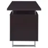 CoasterEveryday 801521 Lawtey - 2-Drawer Office Computer Desk - Cappuccino