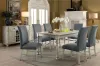 Furniture of America CM3872WH-BN Siobhan - Bench - Antique White / Gray
