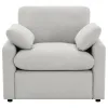 Coaster Fine Furniture 609563P Collins - Upholstered Power Recliner Chair - Gray