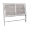 Liberty Furniture 142-BR22H Backroads - King Sleigh Headboard - Weathered White