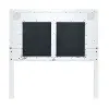 Liberty Furniture 781-BR17HU Liberty Furniture 781-BR17HU Reflections - Full Upholstered Panel Headboard With Lights - Pearl White