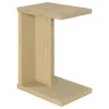 Coaster Fine Furniture 930275 Clower - Engineered Wood C-Shaped Sofa Side Table - Light Oak