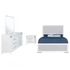 Coaster Fine Furniture 225071KE-S4 Gracemont - 4 Piece Eastern King Bedroom Set - White