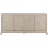 Liberty Furniture 2255W-AC1000 Liberty Furniture 2255W-AC1000 Montecito - 4 Door Accent Cabinet - Sanctuary White