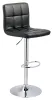 Ashley Furniture D120-130 Ashley Furniture D120-130 Bellatier - Tall UPH Swivel Barstool(Set of 2) - Black / Chrome Finish
