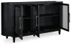 Ashley Furniture D821-60 Rowanbeck - Dining Room Server - Black