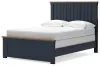 Ashley Furniture B414B3 Ashley Furniture B414B3 Landocken - Full Panel Bed - Brown / Blue