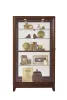 Pulaski Furniture 20661 PFC Curios - Sliding Door 5 Shelf Curio Cabinet - Chocolate Cherry