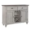 Liberty Furniture 303W-CB4866 Ocean Isle - Buffet - Antique White