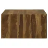 Coaster Fine Furniture 708418 Odilia - Square Solid Wood Coffee Table - Auburn