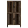 Coaster Fine Furniture 950335 Elouise - 4 Door Engineered Wood Tall Accent Cabinet - Dark Pine
