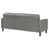 Coaster Fine Furniture 508365 Ruth - Upholstered Track Arm Sofa - Gray