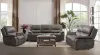 Furniture of America CM9911DG-SF Henricus - Sofa - Dark Gray