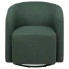 Coaster Fine Furniture 903222 Mossbrook - Fabric Upholstered Swivel Accent Chair - Green