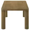 Coaster Fine Furniture 710858 Castlewood - Engineered Wood Cocktail Coffee Table - Brown Oak