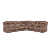 New Classic 20-2505B-3NPW Morello - 3 Piece Manual Sofa/Loveseat/Wedge - Brown