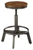 Ashley Furniture D440-024 Torjin - Swivel Stool (Set of 2) - Dark Brown
