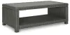 Ashley Furniture P518-701 Elite Park - Rectangular Cocktail Table - Gray