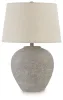 Ashley Furniture L235694 Dreward - Paper Table Lamp - Distressed Gray
