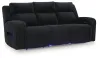 Ashley Furniture PC6420215 Ashley Furniture PC6420215 Forest Lake - Power Reclining Sofa With Adj Headrest - Black