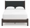 Ashley Furniture PCB2614B24 Pamytta - Queen Upholstered Panel Bed - Brown