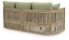 Ashley Furniture PCP604-838 Serena Shores - Sofa With Cushion - Beige / Green