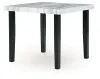 Ashley Furniture PCD571-13 Mervannie - Square Dining Room Counter Table - Gray / Black