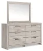 Ashley Furniture PCB1120B1 Ashley Furniture PCB1120B1 Broachmyn - Dresser And Mirror - Gray