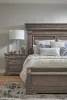 Pulaski Furniture P413-BR-K6-KIT3 Pulaski Furniture P413-BR-K6-KIT3 Madison Ridge - California King Storage Bed And Drawer Dresser With Mirror - Natural Bark