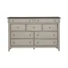 Liberty Furniture 457-BR31 Ivy Hollow - 9 Drawer Dresser - Weathered Linen / Dusty Taupe