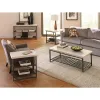 Riverside Furniture 77702 Capri - Cocktail Table - Alabaster Travertine