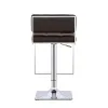 CoasterEssence 100194 Alameda - Adjustable Bar Stool - Chrome And Black