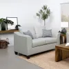 Coaster Fine Furniture 508582 Salizar - Upholstered Flared Arm Loveseat - Sand