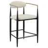 Coaster Fine Furniture 121184 Tina - Fabric Upholstered Counter Chair (Set of 2) - Beige